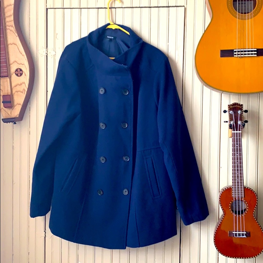 Torrid Woolen Blend Pea Coat